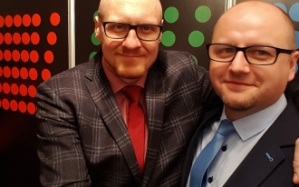 Aleksander Martyniak i Tomasz Kołodziejczyk - IV Konferencja ICCX CE Ossa 2017, foto A.M.